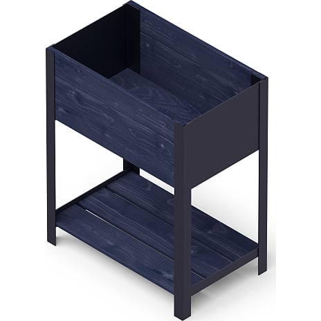 Pindstrup Modern højbed 58x36 cm - sort