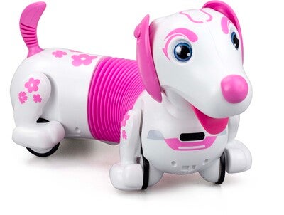 Silverlit Interaktiv Hund Dash D, Rosa