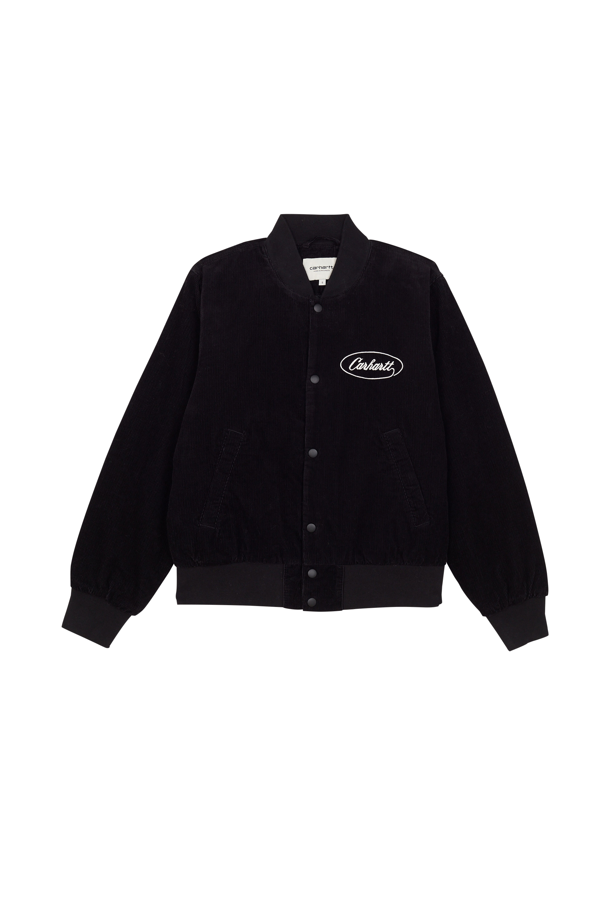 CARHARTT WIP bomber W' Rugged Letterman Jacket Noir