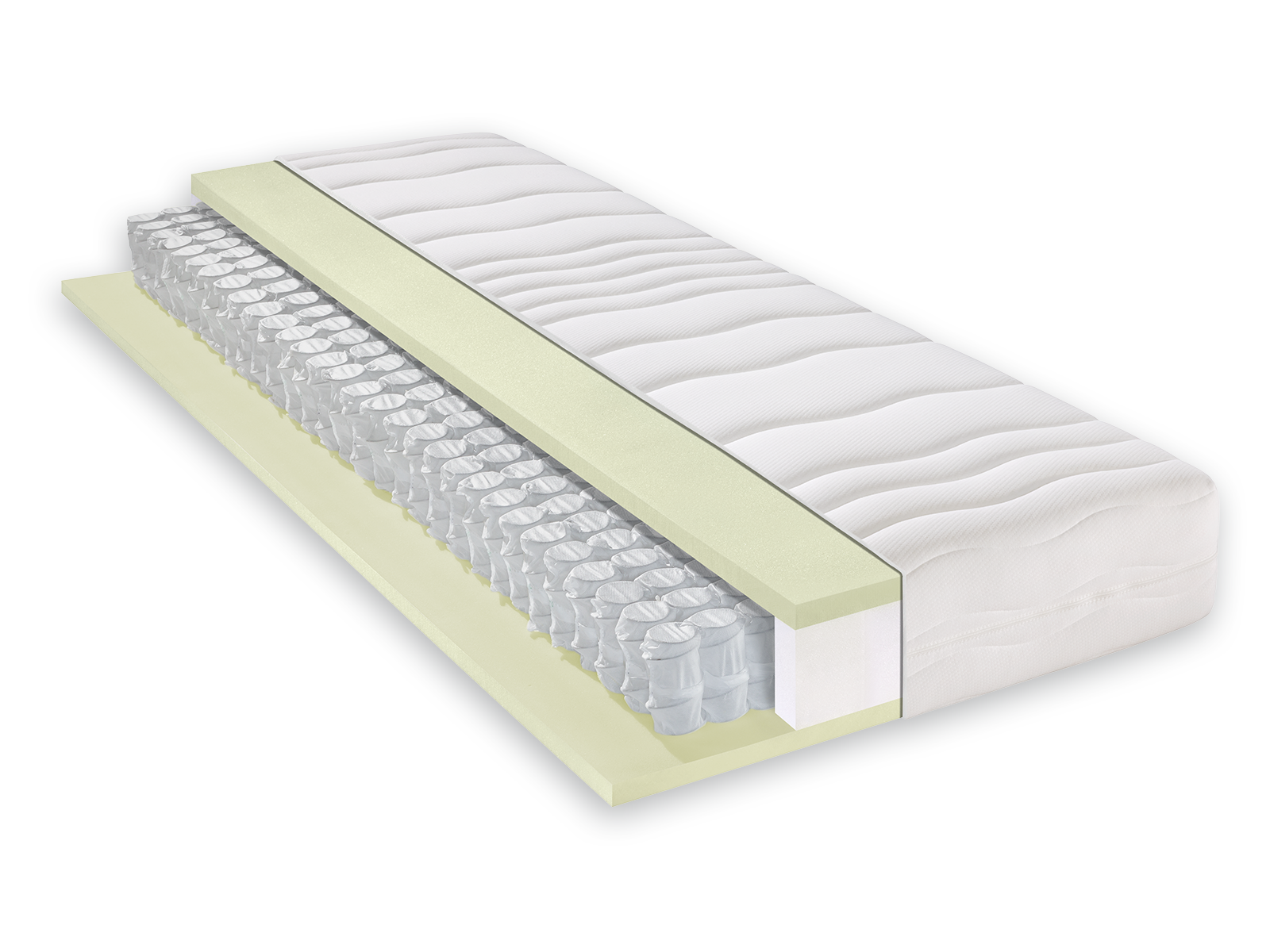 BeCo Maxi Strong Taschenfederkernmatratze - 090x190cm