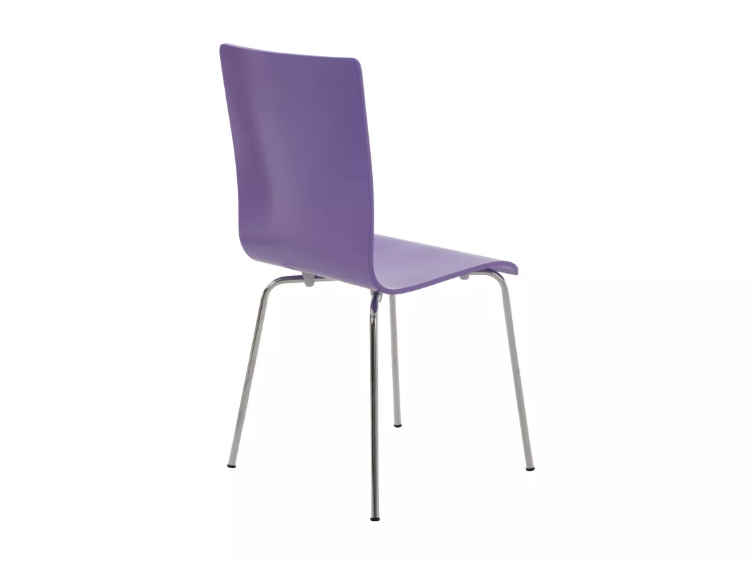 Lot de 16 Chaise de conférence - Bois & Antique - Violet - PEPE