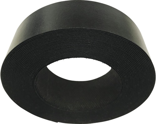 Zwarte kantenband met smeltlijm 0,3x20x5000 mm