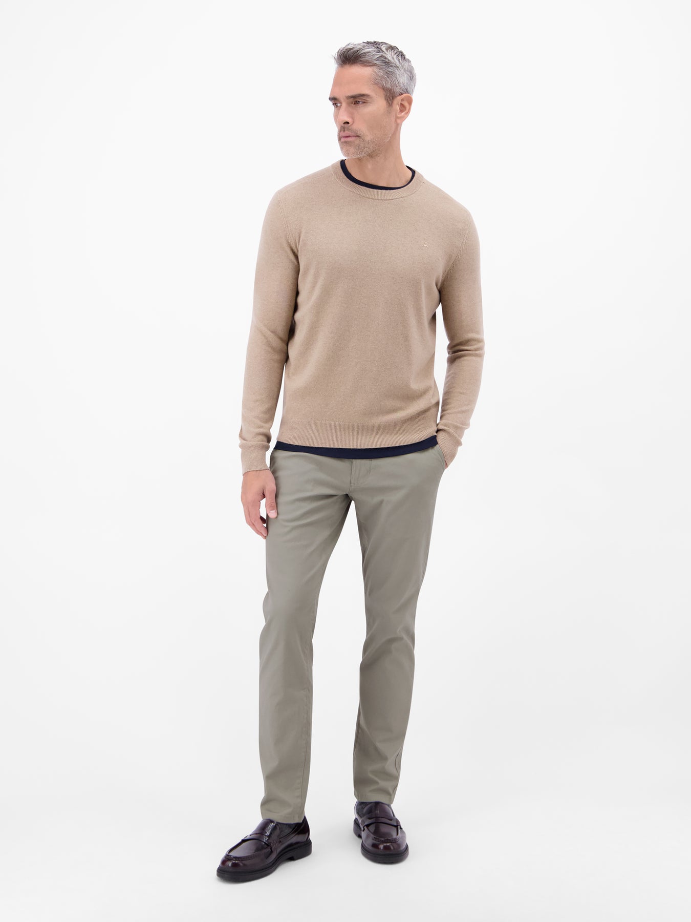 Chino mit Stretchanteil, Comfort Fit