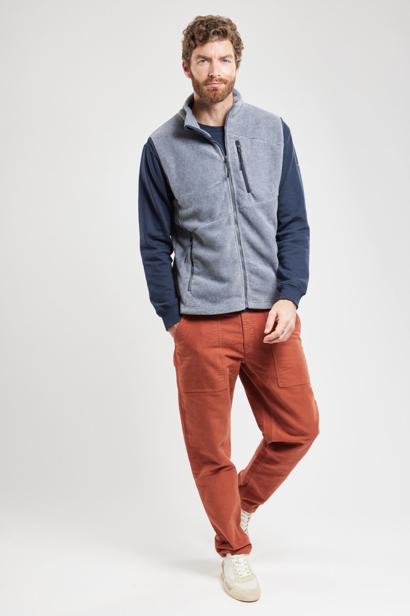 Veste polaire sans manches PAIMPOL