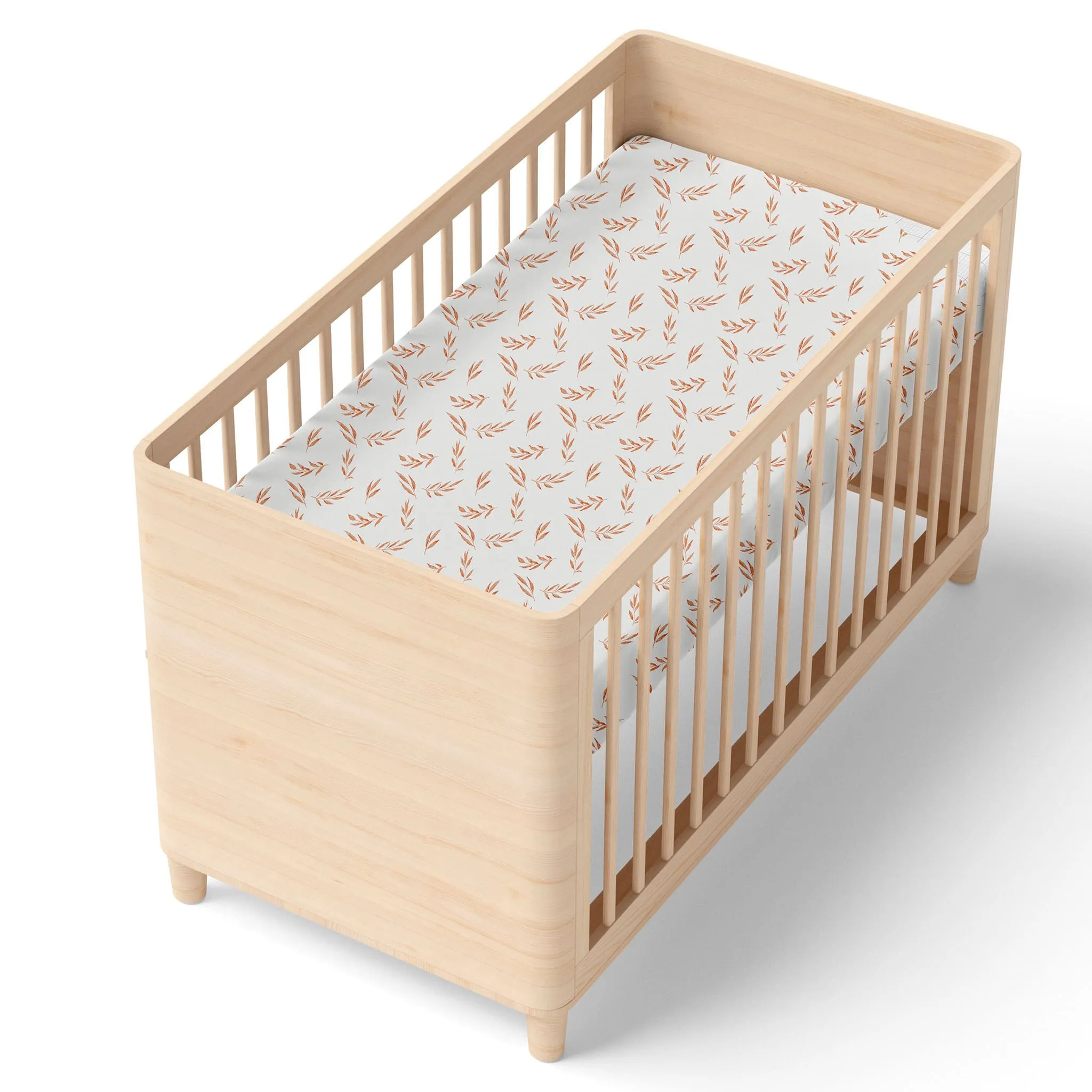 Origami Maison Drap Contour pour Lit de Bébé - Branches d'Oliver