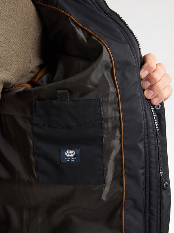 Petrol Industries - Lined Jacket Ontario - Zwart - Winterjas