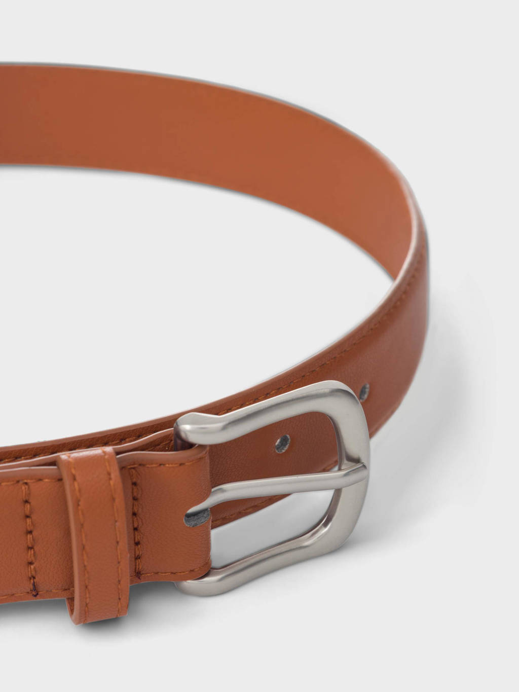 NAME IT imitatieleren riem NKMACC-FARLO karamel