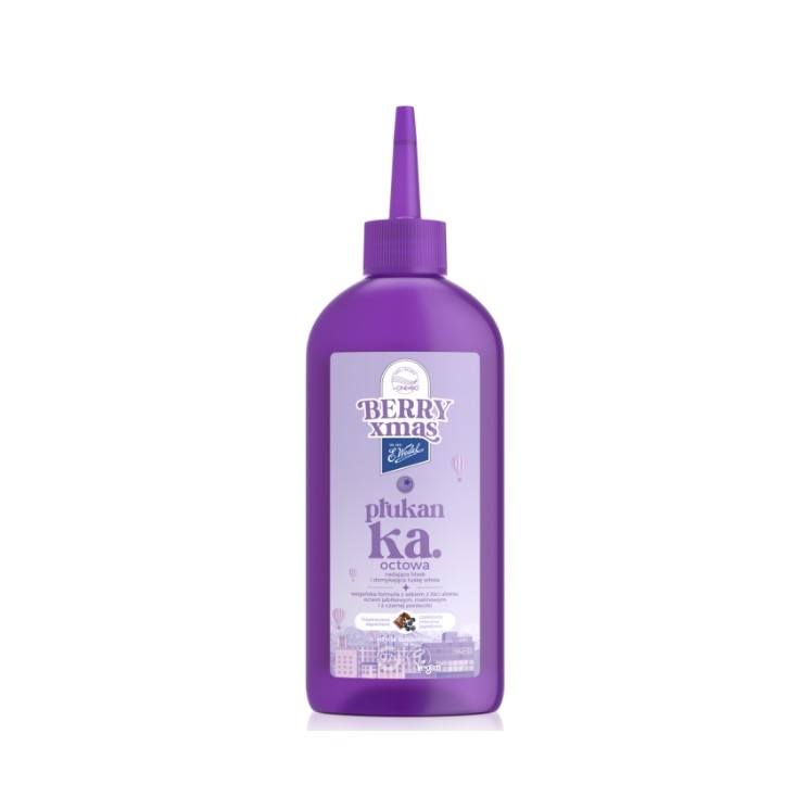 OnlyBio x Wedel Hair in Balance Essig-Haarspülung Milchschokolade Blaubeere 300 ml