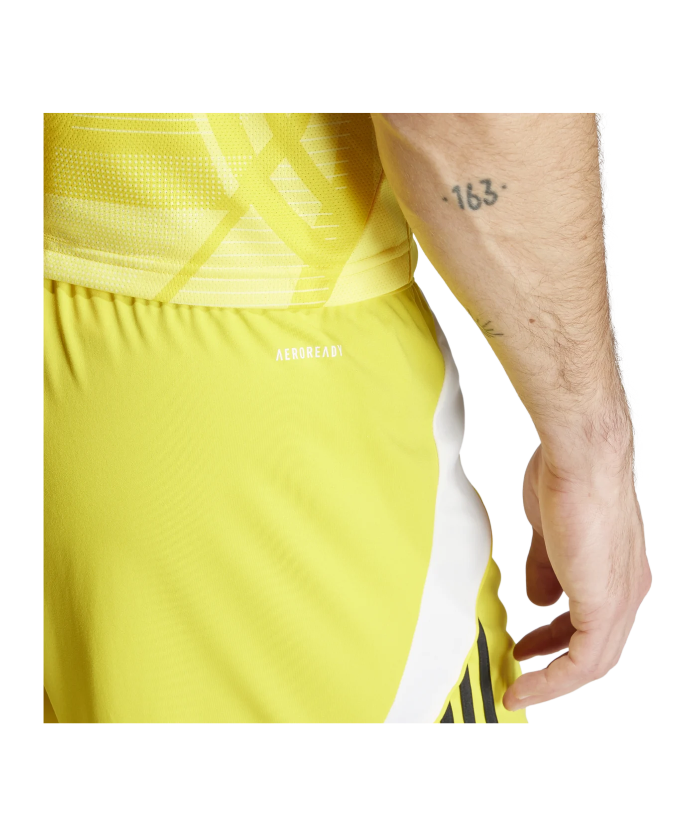adidas Tiro 24 Short Gelb Weiss