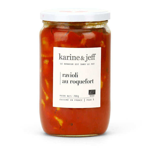 Ravioli au roquefort bio