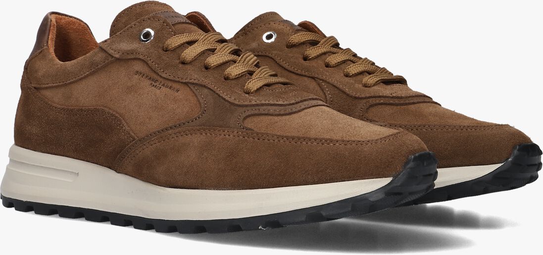 bruine stefano lauran lage sneakers champ