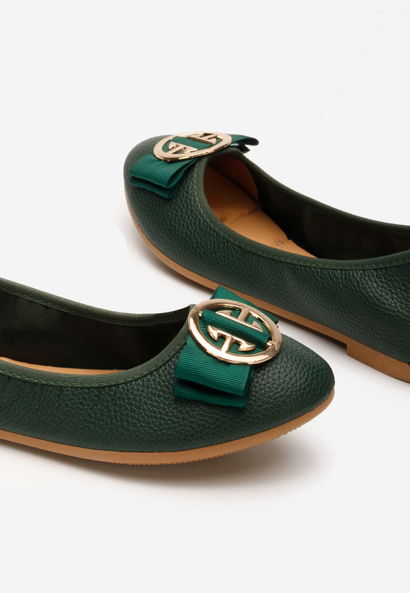 Ballerines femme vert Trisha