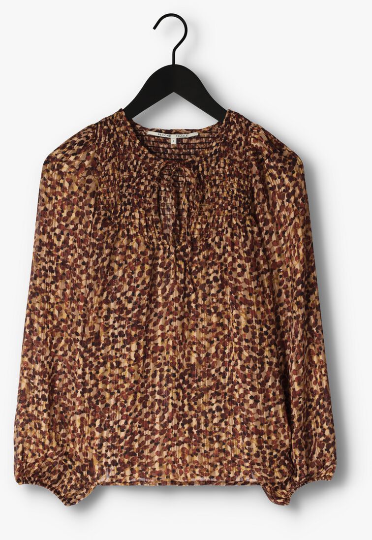 SECOND FEMALE bruine second female blouse nutmeg blouse