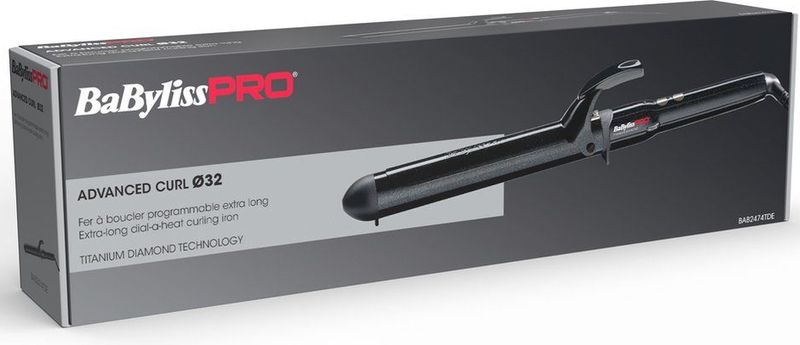Babyliss PRO - Krultang - Zwart - Professionele Haartool