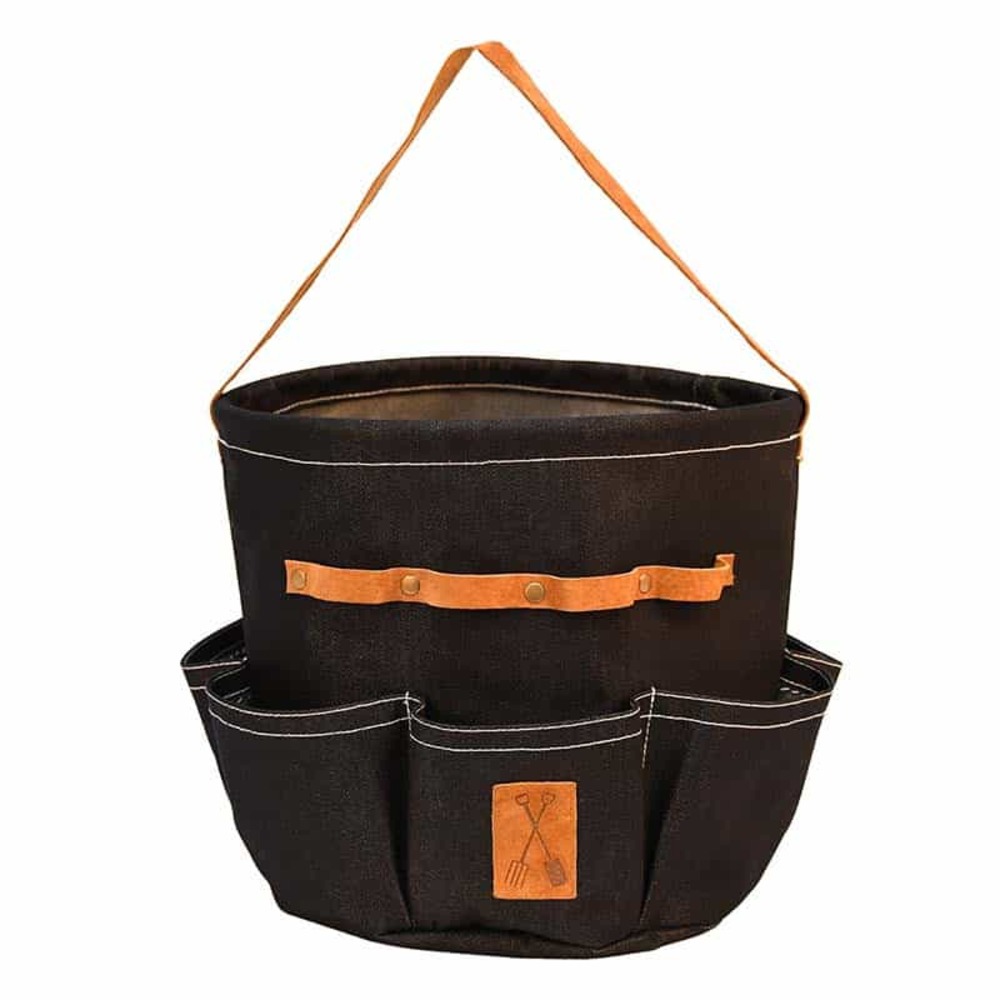 Sac à outils de jardin en jeans