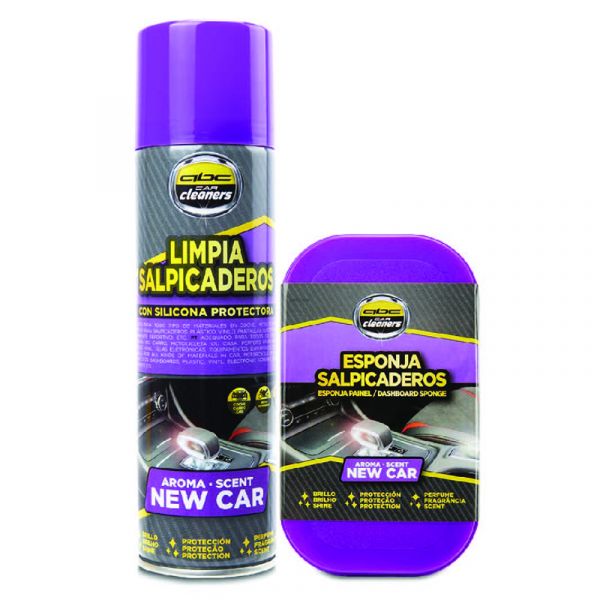 Bc Corona Kit Spray e Esponja P/plásticos Interior - Carro Novo - ZABC12202