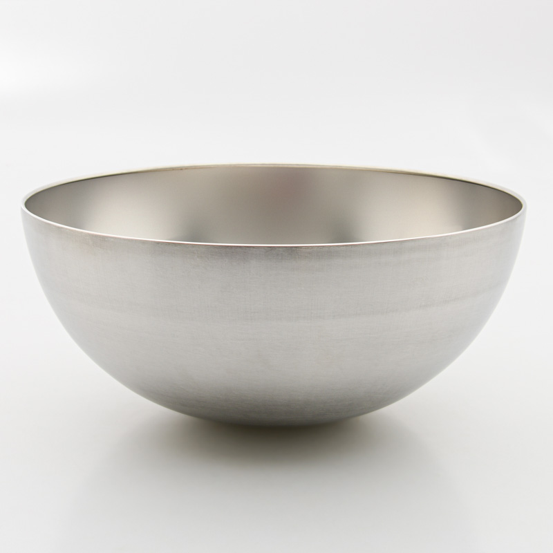 Saladier 'Deluxe' en inox mat