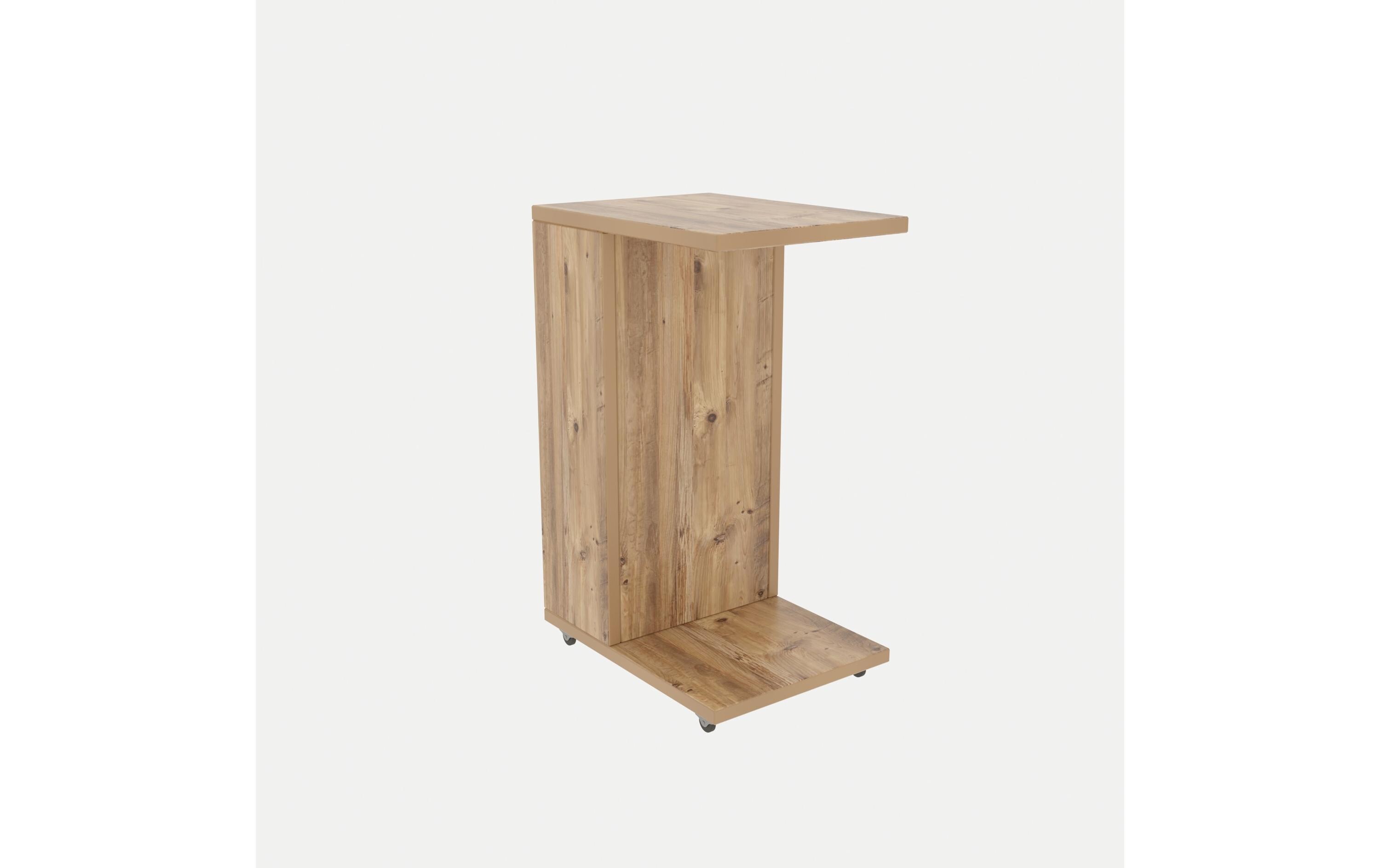 Beistelltisch Filinta 30 x 63 x 40 cm, NatureRegalwagen