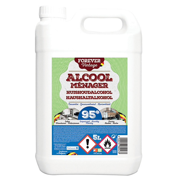 Alcool ménager 95° Forever Vintage 5 L