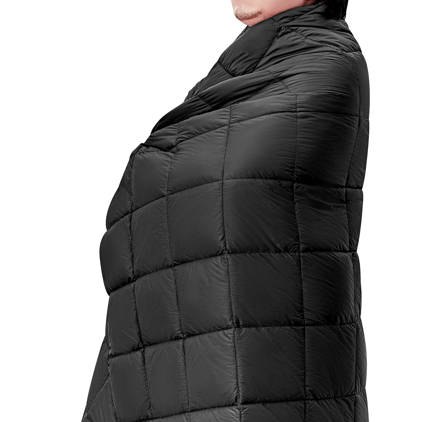 KINGCAMP Camping Decke Smart 540 Picknick Strand Matte Park Decke Leicht 540 g Farbe: black
