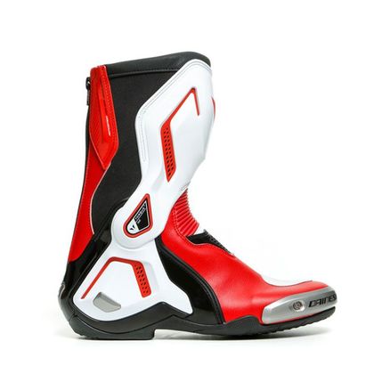 Bottes Dainese TORQUE 3 OUT - BLACK - Blanc / Rouge