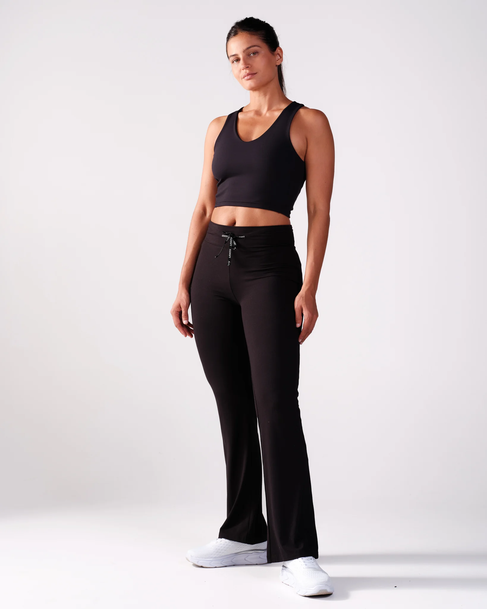 LEVITY Calm Straight Leg Pants 2.0 Black