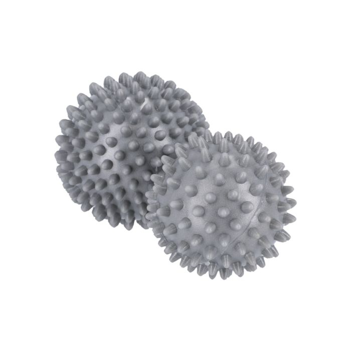Endurance Unisex Hjemmetræning Hard Massage Ball 2pcs Sølv