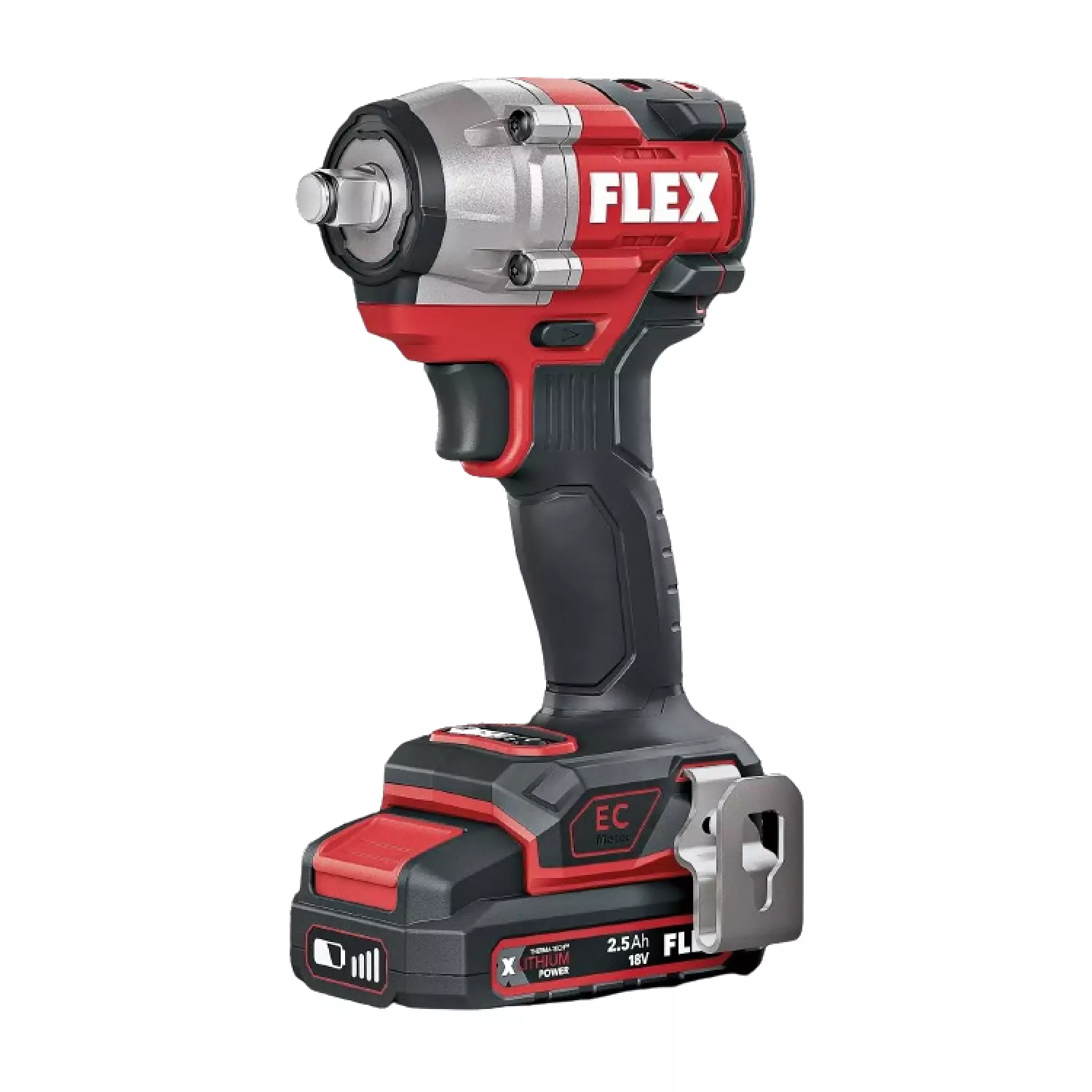 Flex IW 1/2 400 18,0-EC 18V accu Slagmoersleutel set (2x 5,0Ah) in systainer