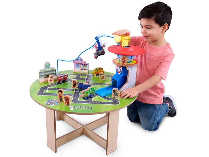 Kid Kraft Spieltisch Paw Patrol Mission Ready Multifunktionales Aktivitätstisch für Kinder