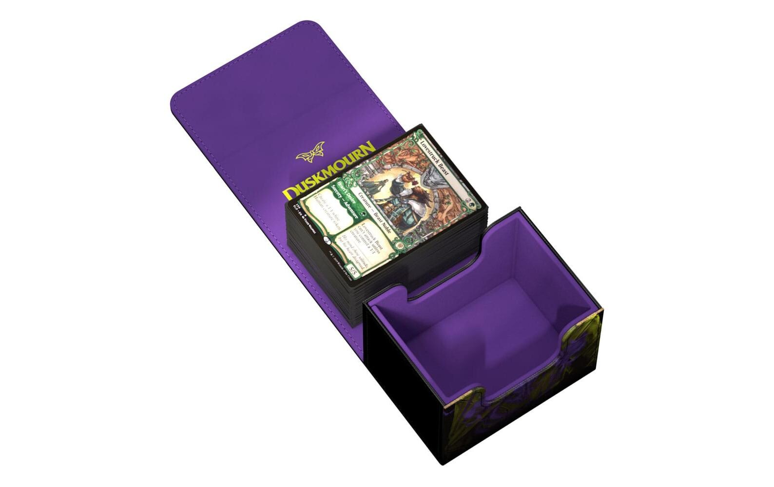 Kartenbox Sidewinder 100+ Xenoskin Duskmourn KaitoZur Aufbewahrung von Sammelkarten in Standardgrösse