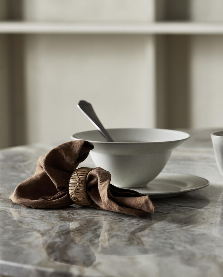 Nordal GRAWA soup plate, ivory