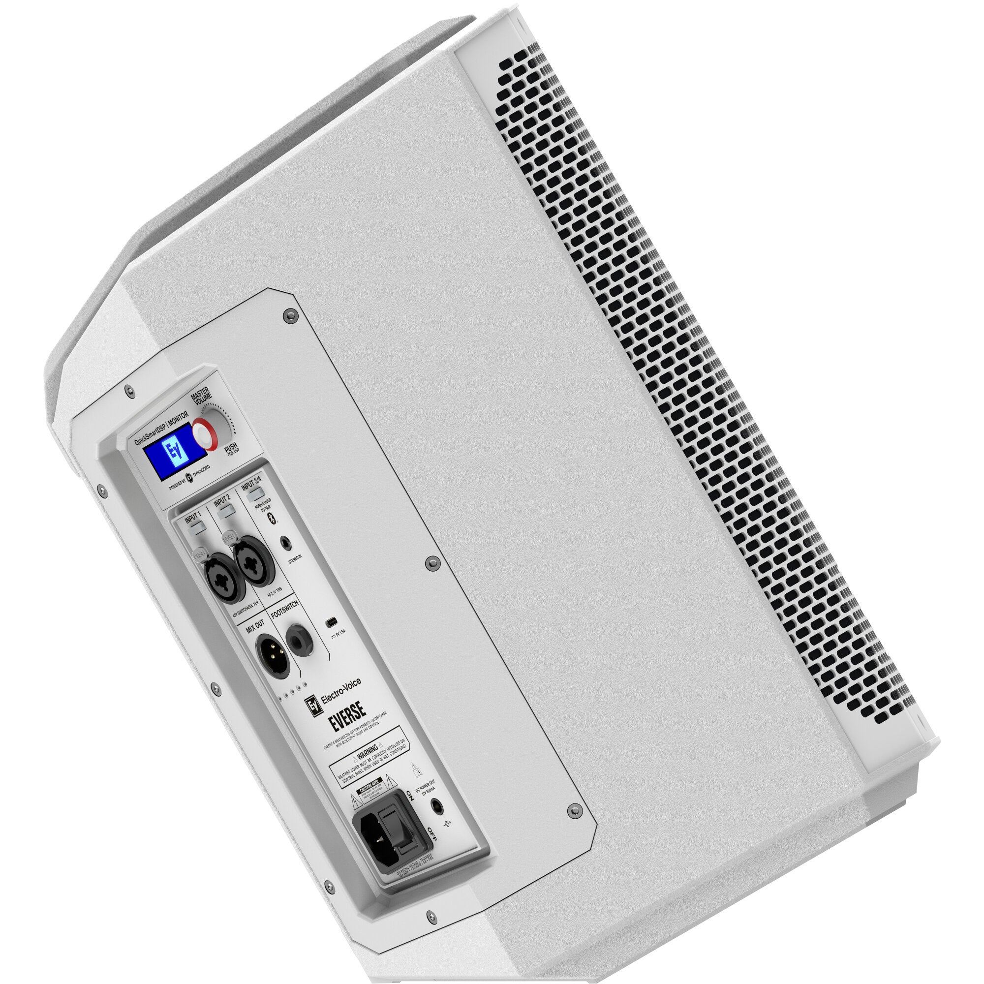 Electro-Voice Everse 8-W weersbestendige mobiele accu-speaker (wit)
