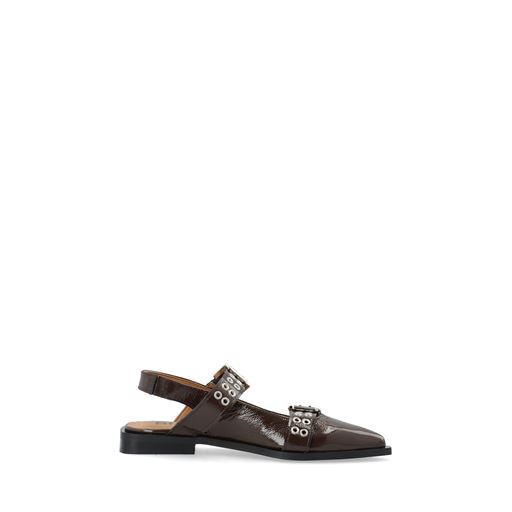 Bianco BIAVictoria Slingback Ballerinasko, Brown, 38