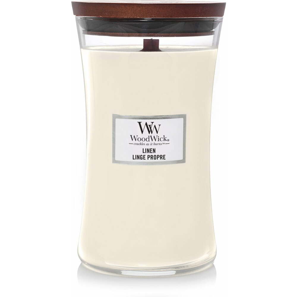 WoodWick Geurkaars Large Linen611 gr