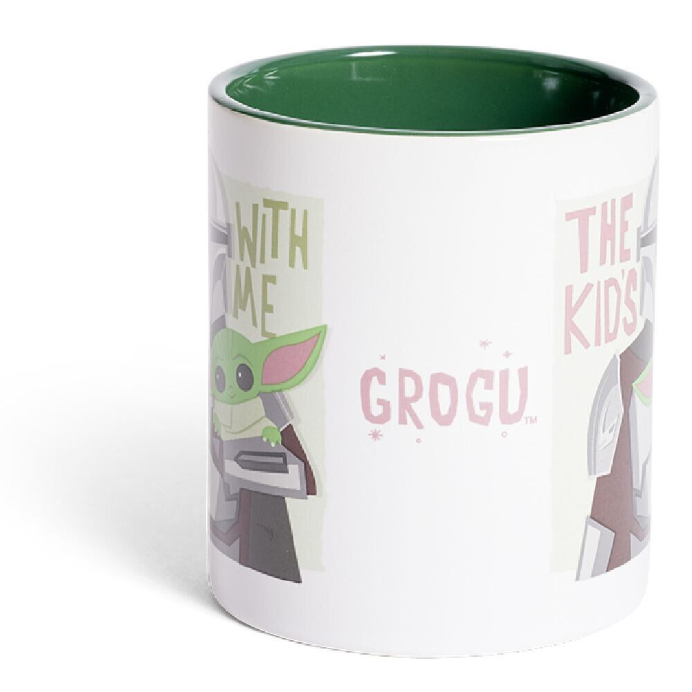 Mug Star Wars Mandalorian Storm Trooper blanc et vert 315ml