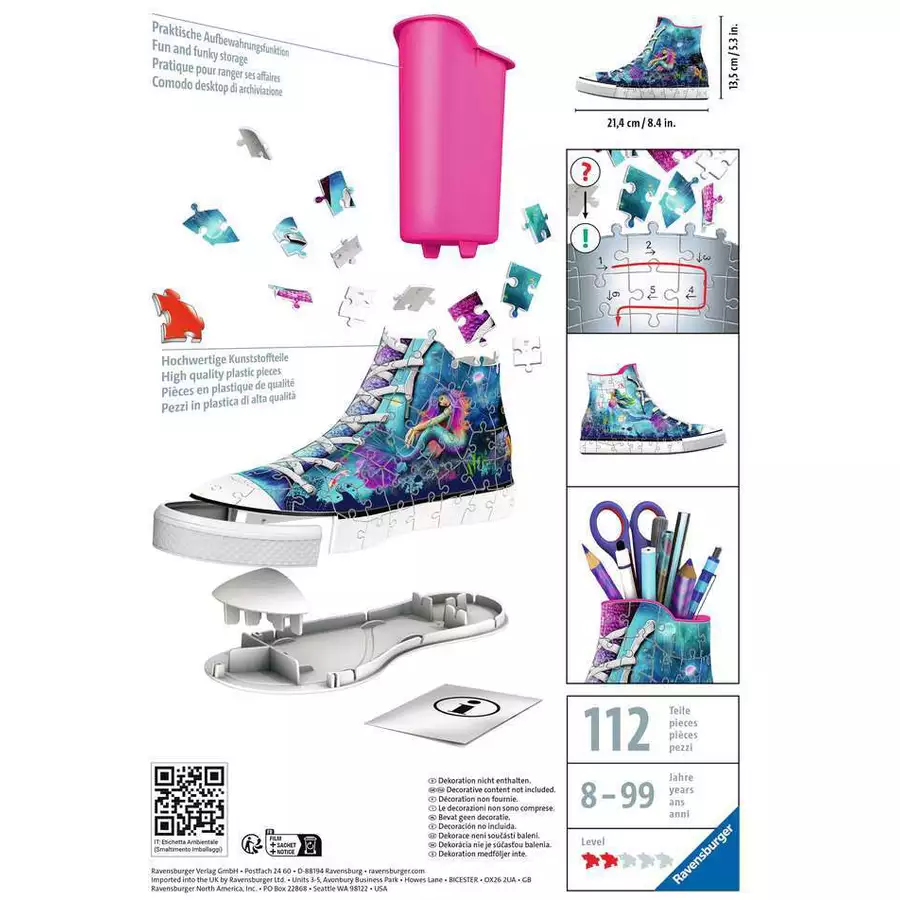 Ravensburger Sneaker - Bezaubernde Meerjungfrauen bunt