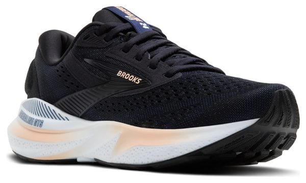 Chaussures Running Brooks Adrenaline GTS 24 Noir/Corail Femme