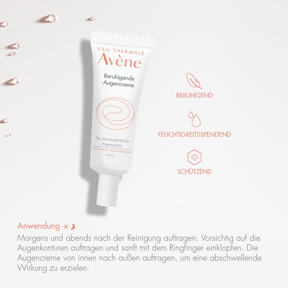Avène Beruhigende Augencreme Doppelpack