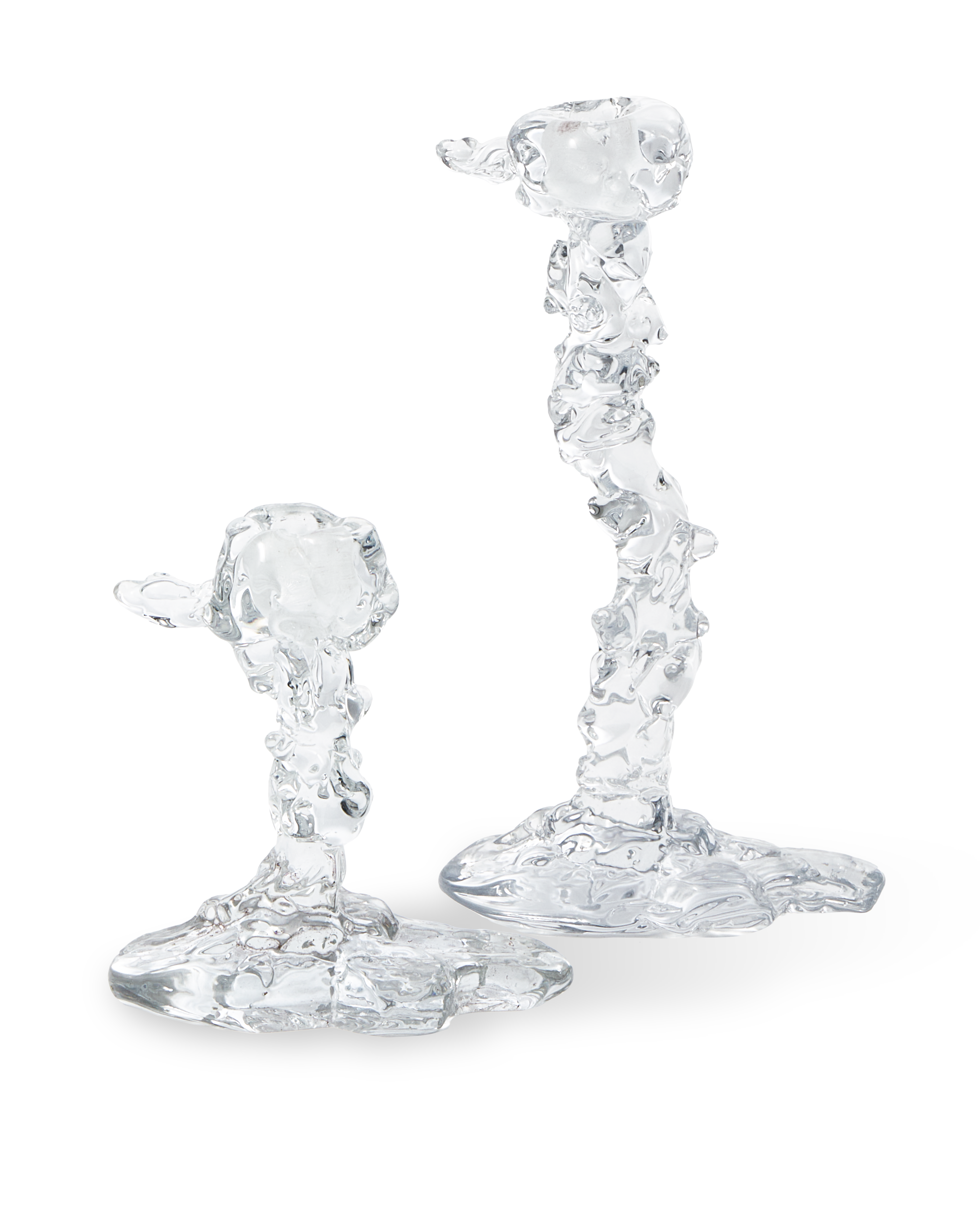 POLSPOTTEN  Drip lysestage, S - glas