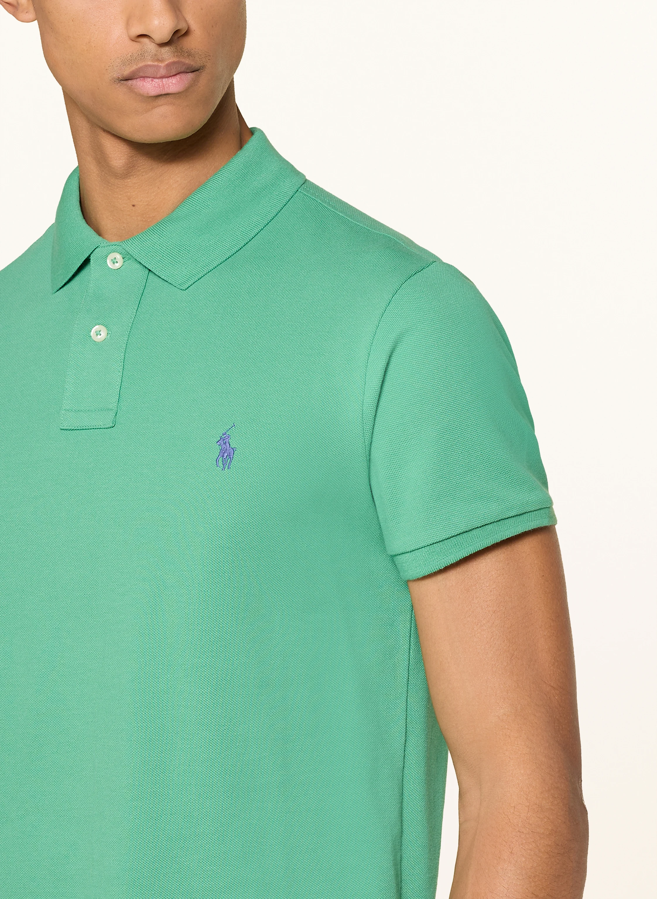 POLO RALPH LAUREN Piqué-Poloshirt Custom Slim Fit