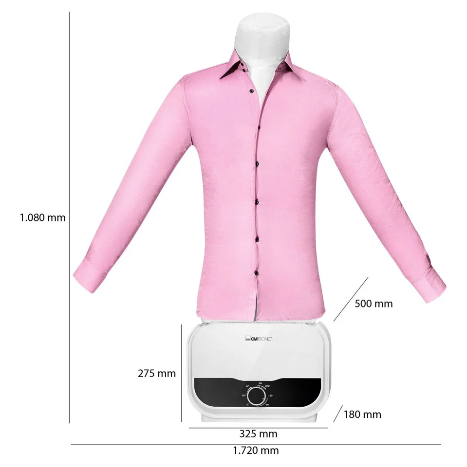 Clatronic - HBB3734 Shirts/Blouses and Pants Ironer