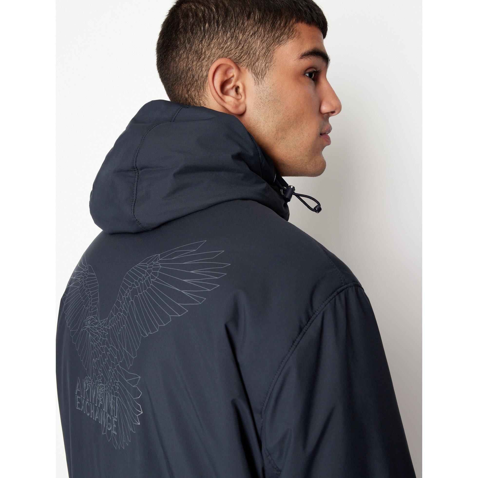 Armani Exchange # AX Half Zip Jacket Sn99
