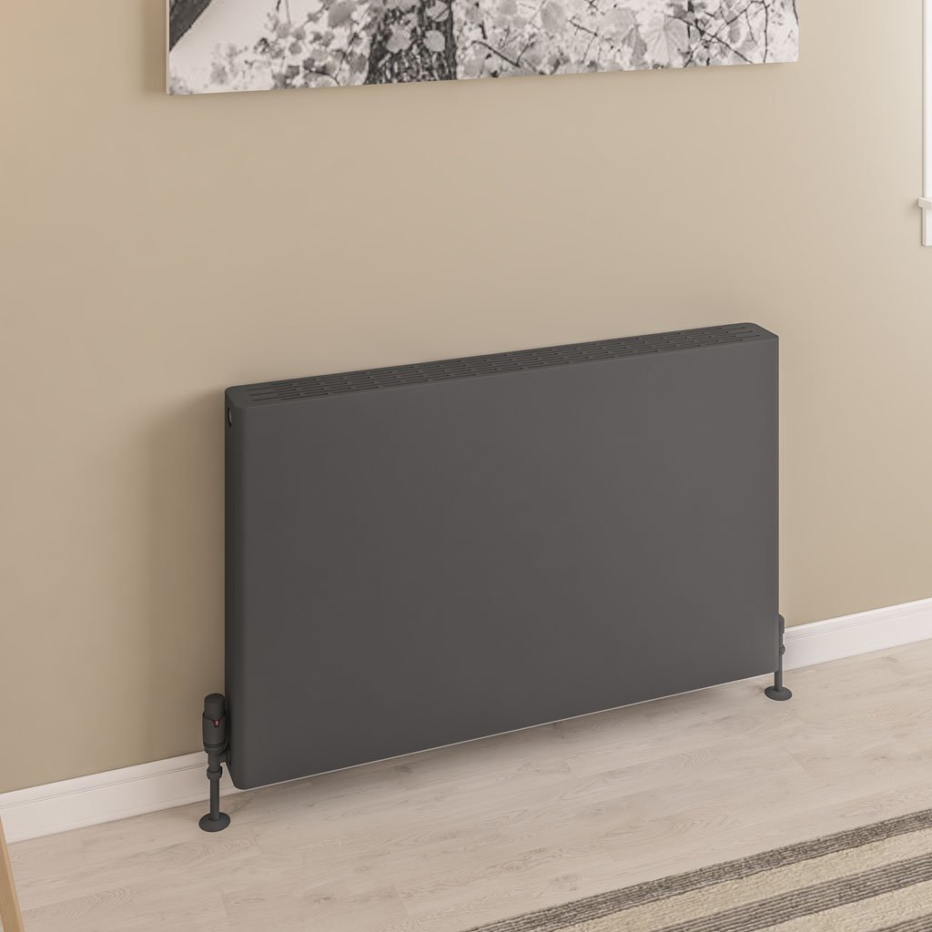 Eastbrook Keynsham paneelradiator 100x60cm 1971W antraciet