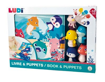 Ludi Badebok med Figurer