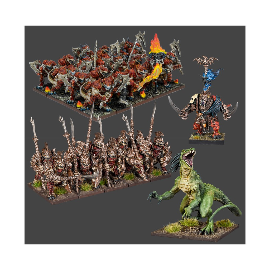 Kings of War - Armée Salamandre