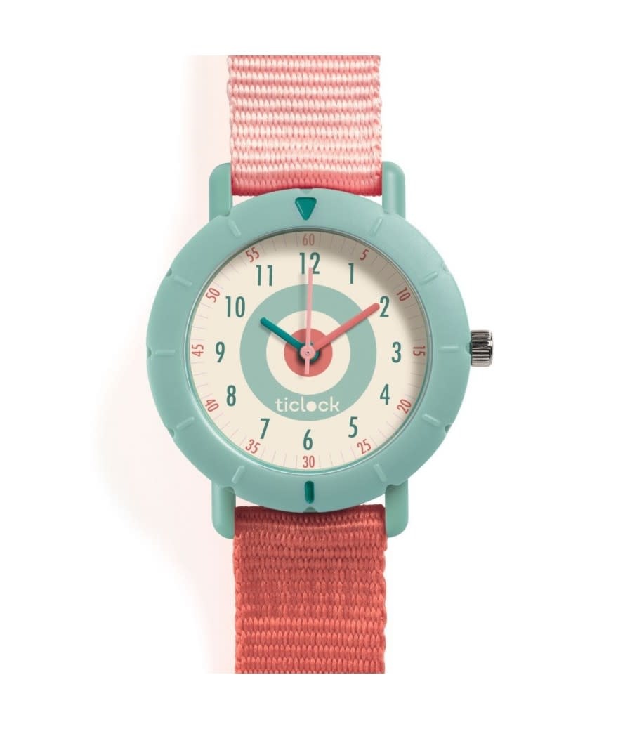 Djeco dd00474 kinderhorloge Pink target