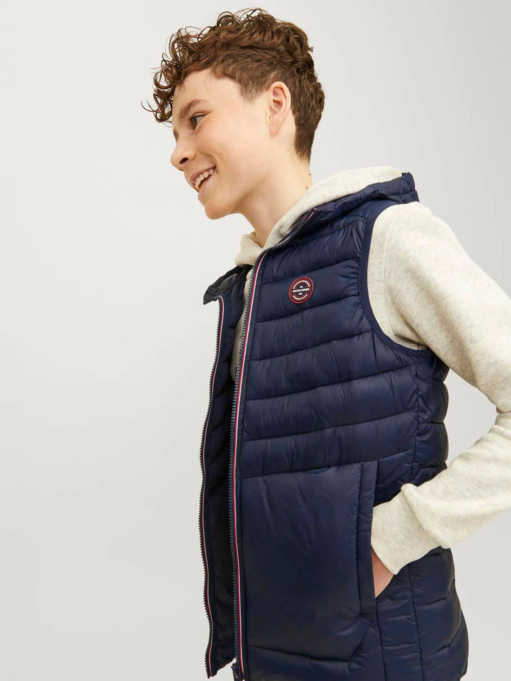 JACK & JONES bodywarmer JJESPRINT donkerblauw