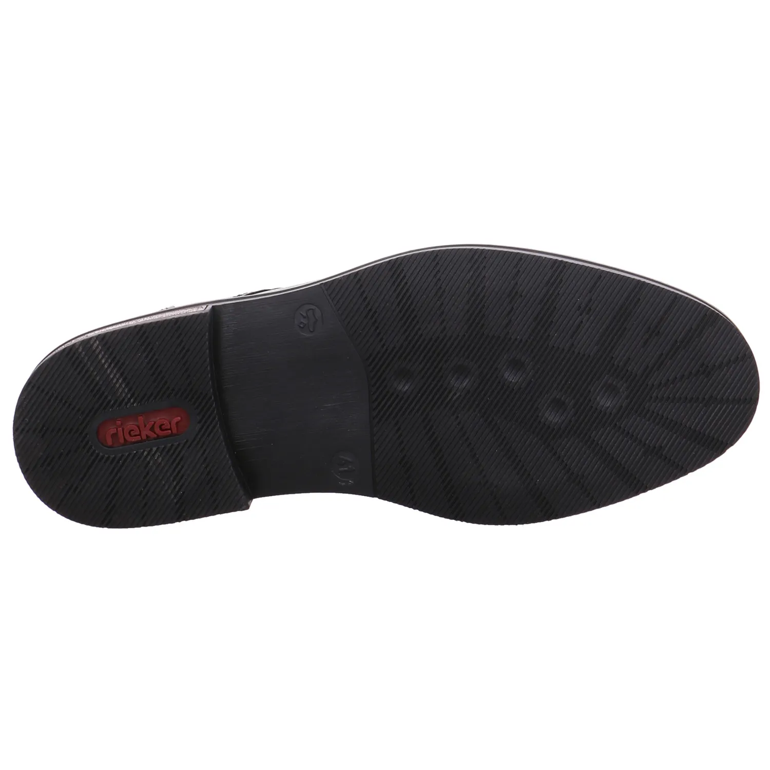 RIEKER Halbschuhe Sneaker Schwarz Lederimitat