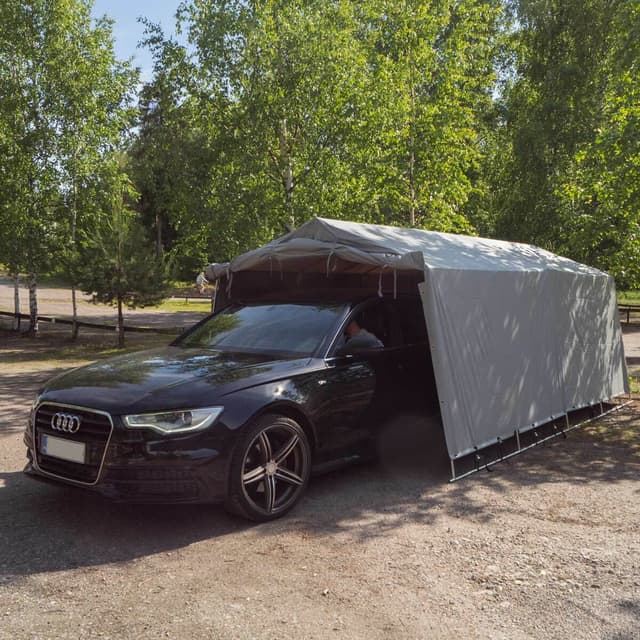 Fornorth Garagetelt 2,7x5,1m, Lysegrå