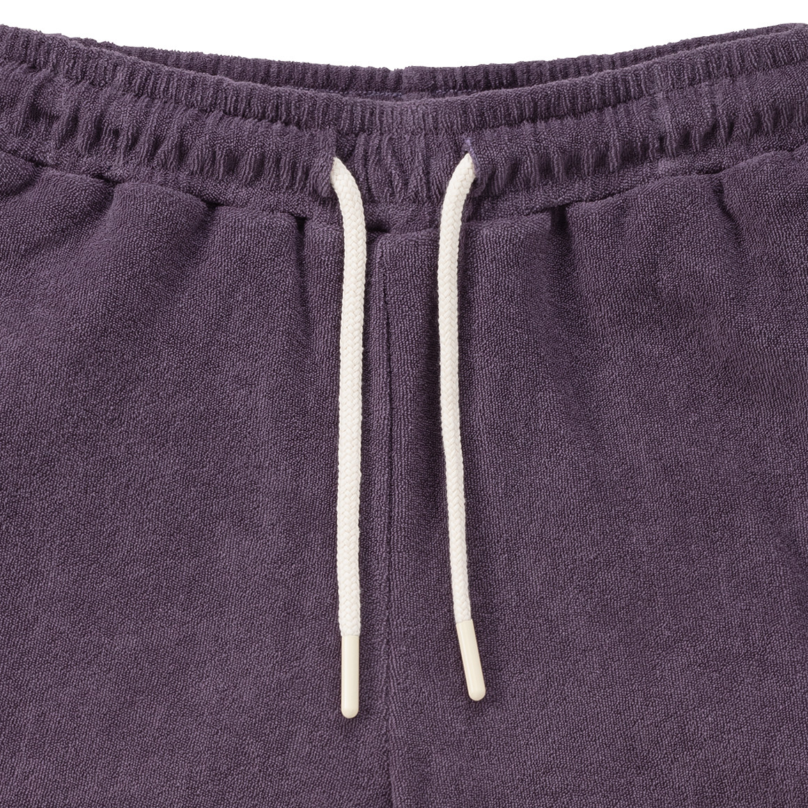 Jonas Nielsen Jungen Frottee-Shorts mit Stickerei dunkellila